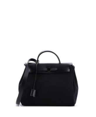 31 Herbag Zip Leather and Toile