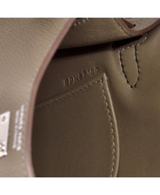 Kelly 20 Handbag Tricolor Epsom with Palladium Hardware