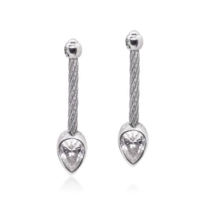 Day Diamonds Teardrop Drop Earrings, 1.00 TCW Lab Grown Diamonds
