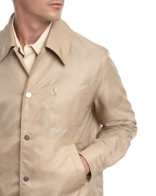 Water Repellent Button Jacket