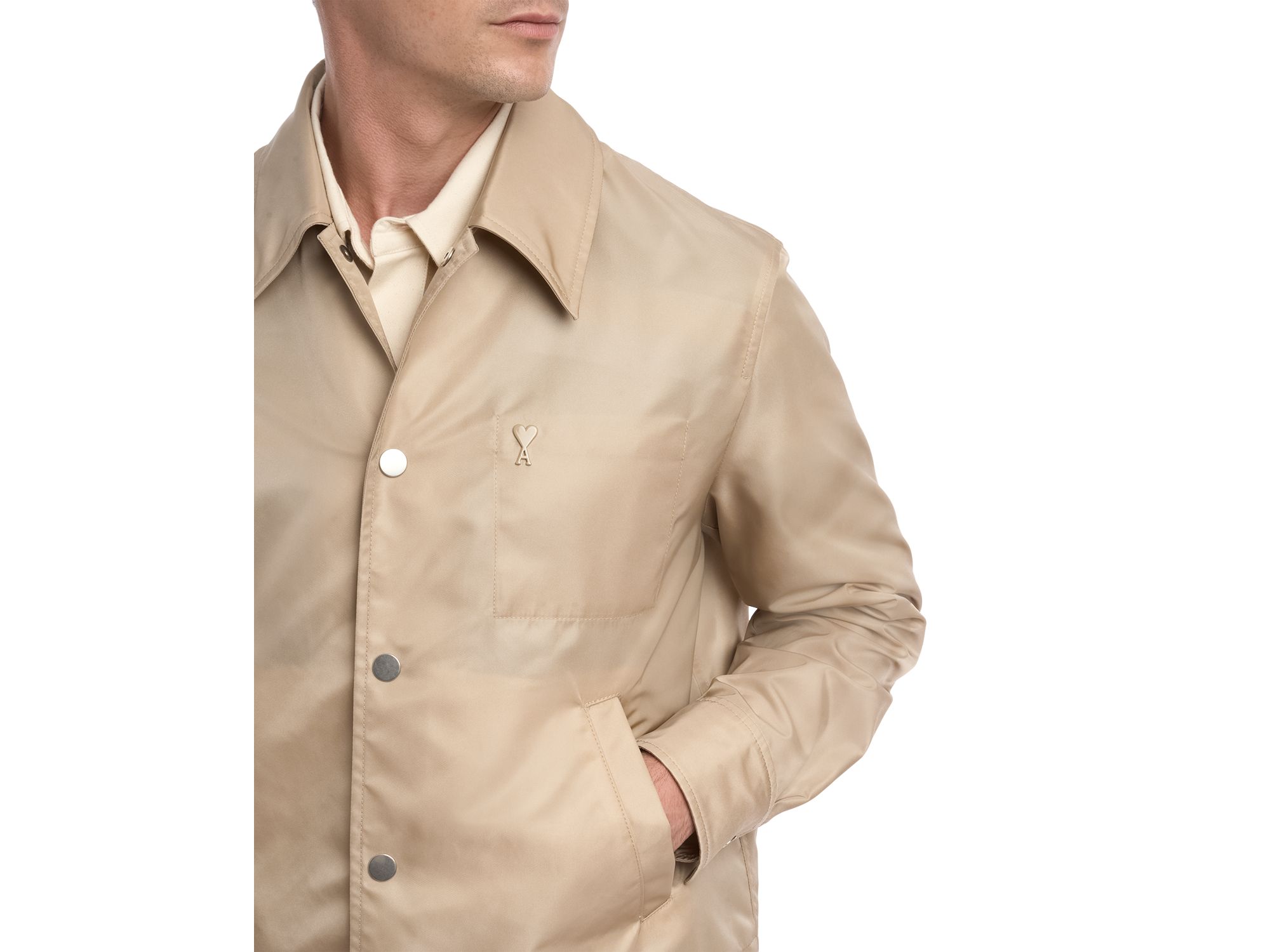 Water Repellent Button Jacket — Image 5