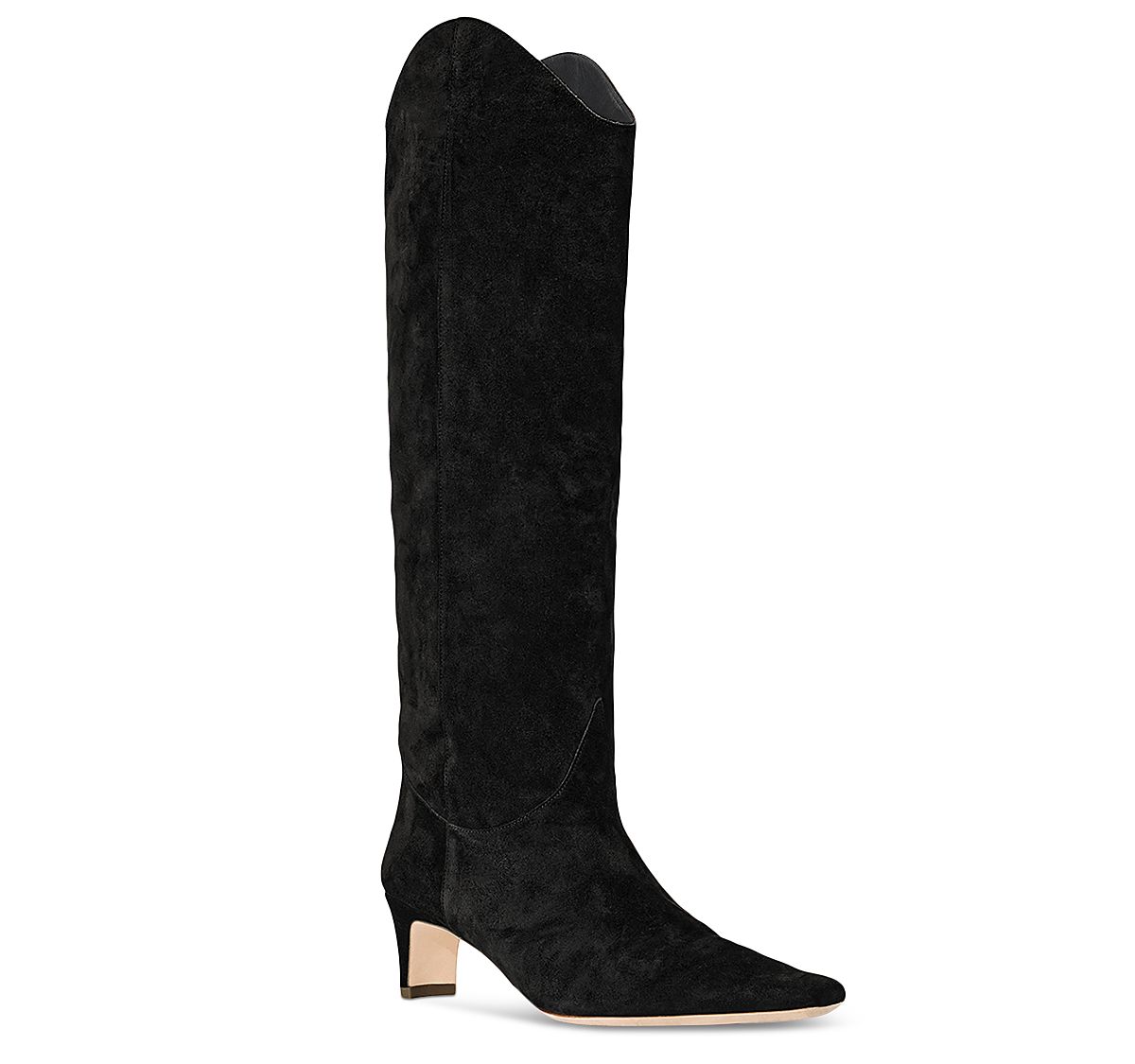 Staud Women's Western Wally Suede Tall Boots