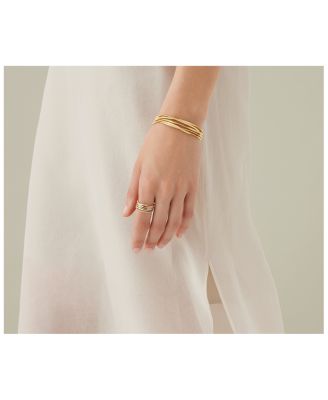 18K Yellow Gold Marrakech Five Strand Twist Bracelet