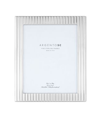 SC Fluted Sterling Silver Picture Frame, 8&amp;quot; x 10&amp;quot; 