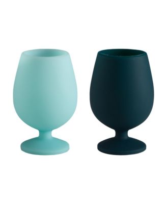 Stemm Silicone Unbreakable Wine Glasses - Set of 2