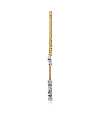 Day Diamonds Lariat Necklace, 1.33 TCW Lab Grown Diamonds
