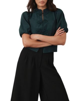 Women's Military Trim Top