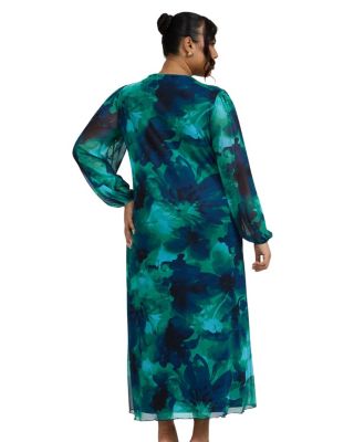 Button Up Plisse Midi Dress