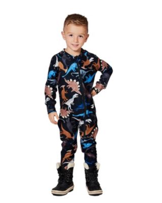  Unisex One-Piece Dinosaur Thermal Underwear