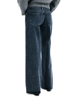 Mica Low Rise Relaxed Wide Jeans in No Mans Land