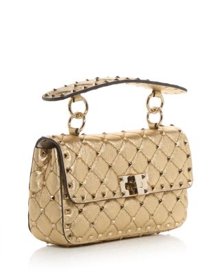 Small Rockstud Convertible Top Handle Bag