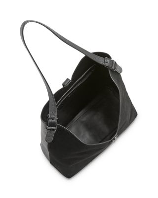 Megan Suede Hobo Bag