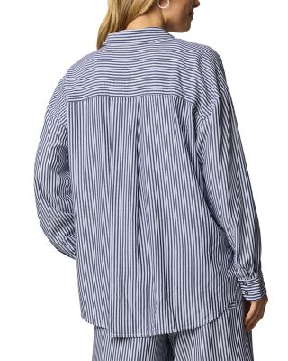 Ella Striped Button Down Shirt