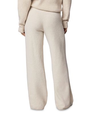 Stassi Satin Tie Sweater Pants