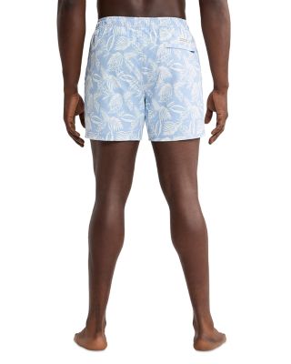 Bungalow Printed 5" Swim Trunks