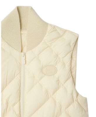  Check-stitch Nylon Gilet