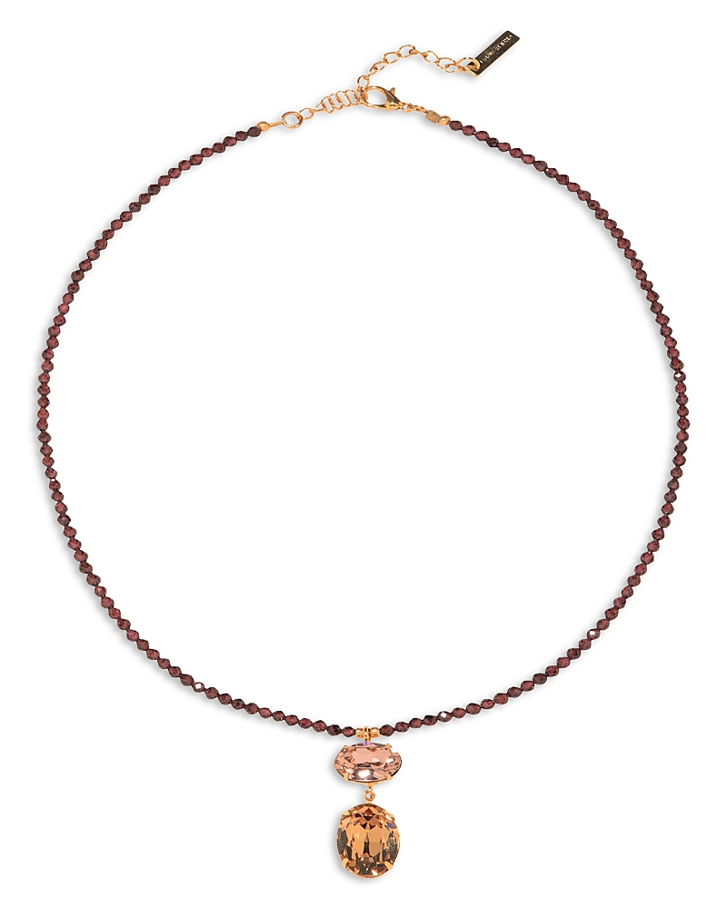 Jennifer Behr Freya Beaded Necklace, 17 · OS