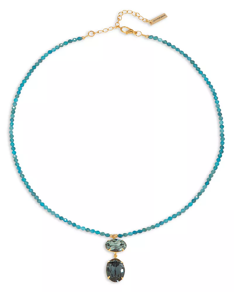 Jennifer Behr Freya Beaded Necklace, 17