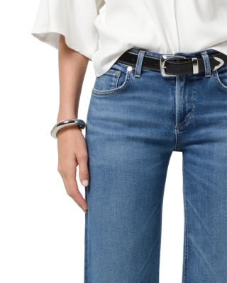 Nora Mid Rise Jeans in Benson