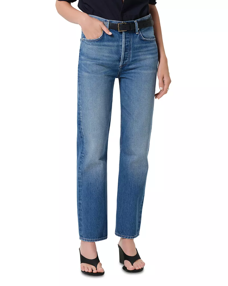 Citizens of Humanity Blaine Vintage High Rise Straight-Leg Jeans in Jonie