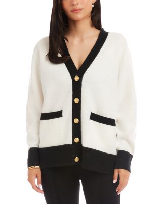 Colorblock Cardigan Sweater