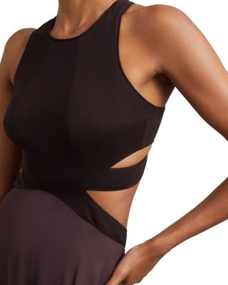 Cutout Sleeveless Maxi Dress