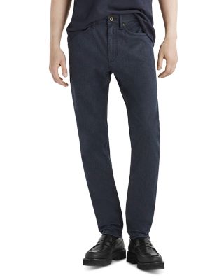 Fit 2 Brushed Twill Skinny Jeans in Navy Blue