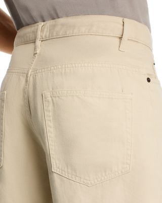 Baggy Fit Jeans in Off White