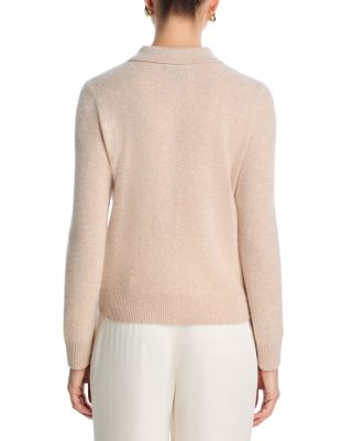 100% Cashmere Polo Cardigan Sweater - Exclusive