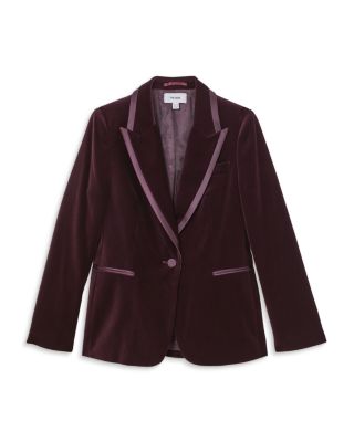 Petite Velvet Jacket 