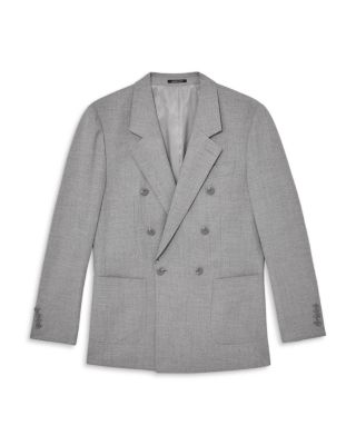 Double Breasted Notched Blazer