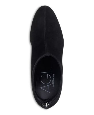 Women's Veta Back Zip Block Heel Booties