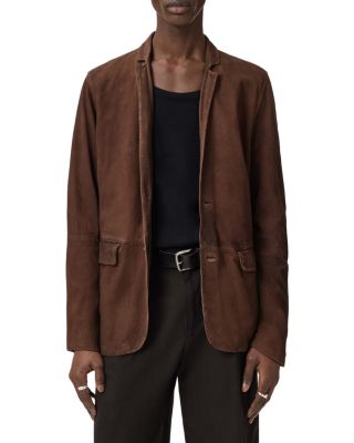 Monet Waxed Suede Regular Fit Blazer