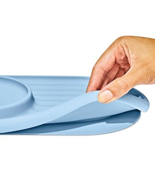 Tot Textured Plate & Spoons Set