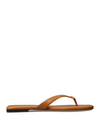 Women's Capri Leather Flip Flop Sandals