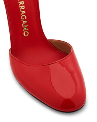 Women's Leather Stiletto Pumps