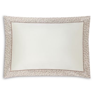 Fern Border Silk Standard Pillowcase