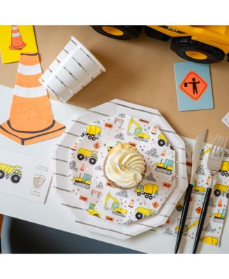  Under Construction Traffic Cone Petite Paper Napkins, Set of 16