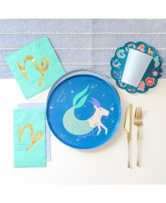  Zodiac Themed Paper Party Guest Napkins, Set of 16