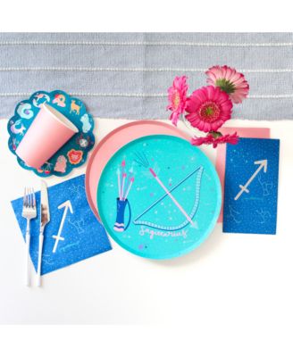  Zodiac Themed Paper Party Large Napkins, Set of 16
