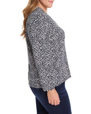 Geo Toss Knit Top