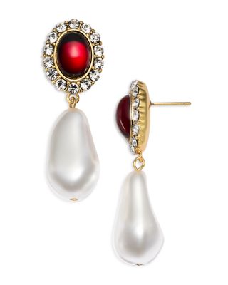 Imitation Pearl Earrings