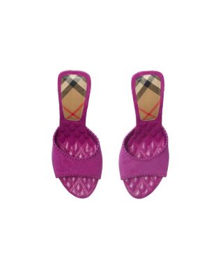  Women's Leather Cabana Mules