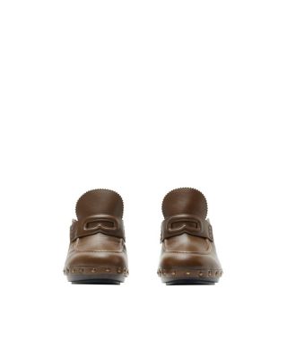 Women's Leather Potter Clogs