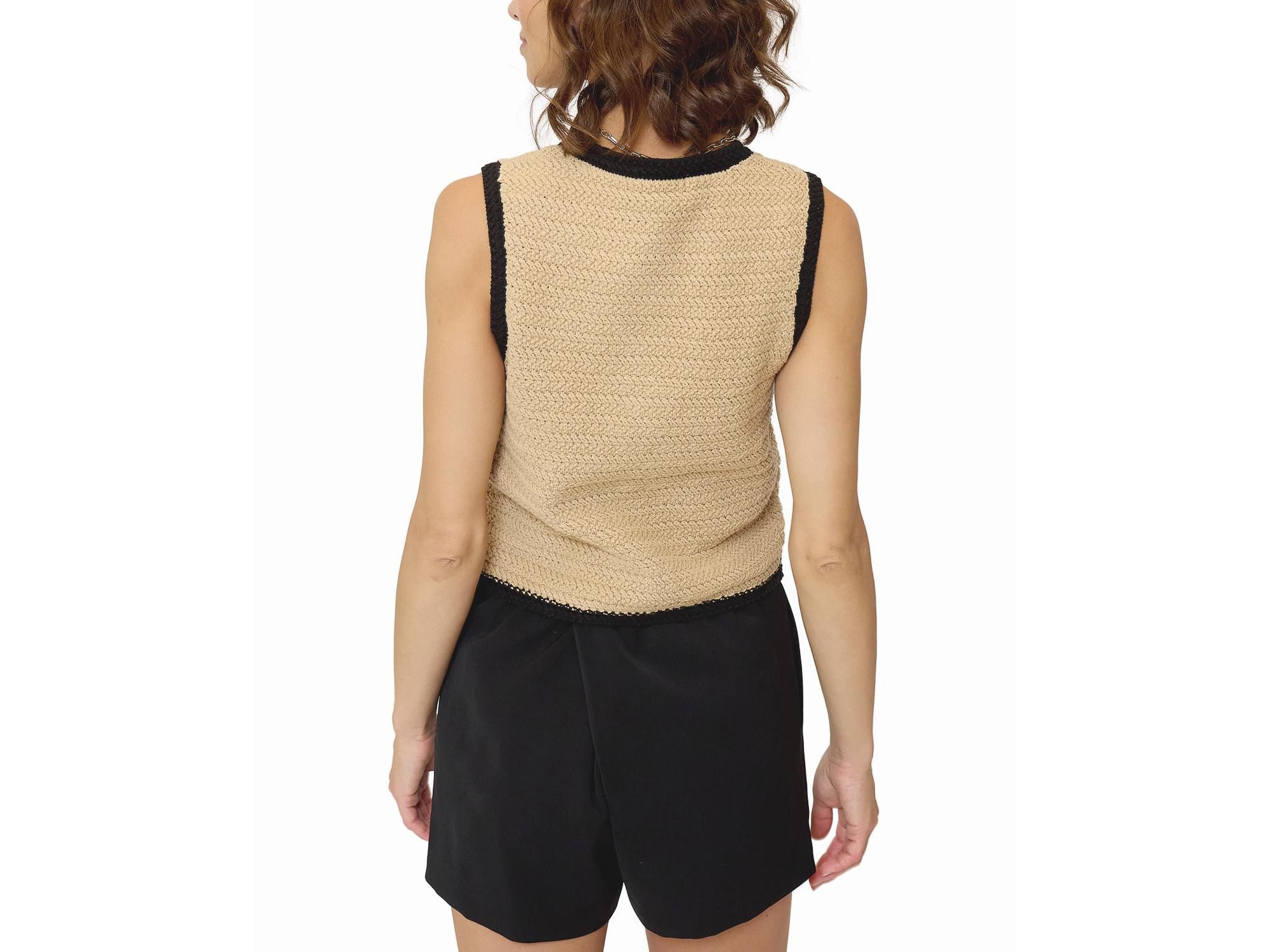 Women's Rose Scallop Edge Tank — Image 3