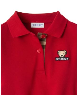 Girls' Cotton Polo Shirt Dress - Little Kid, Big Kid