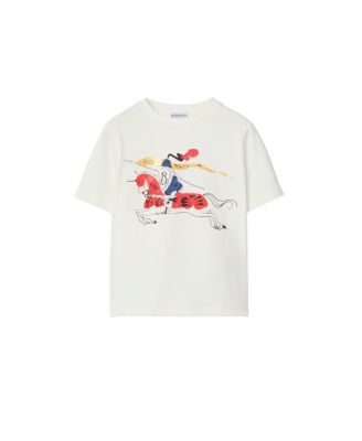 Girls' Watercolour EKD  Cotton T-shirt - Little Kid, Big Kid