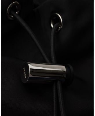  Explore Re-Nylon and Leather Backpack