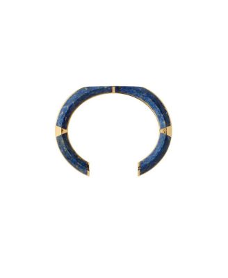 Lapis Hollow Cuff