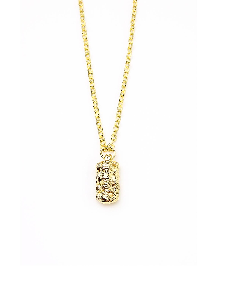 Cog Sinnet Necklace In Gold